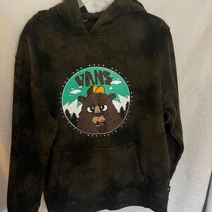 Vans Olive Green Hoodie with Graphic